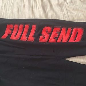 FULLSEND- “Large-Black-Sweatpants”
